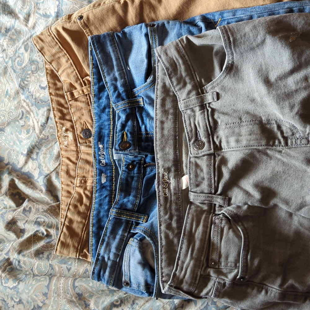 Lot of 3 boys Cat & Jack jeans